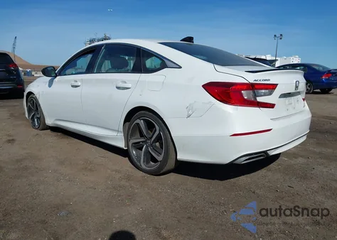 2022 Honda Accord Sport 2.0T из США, поврежденный, VIN 1HGCV2F33NA020029